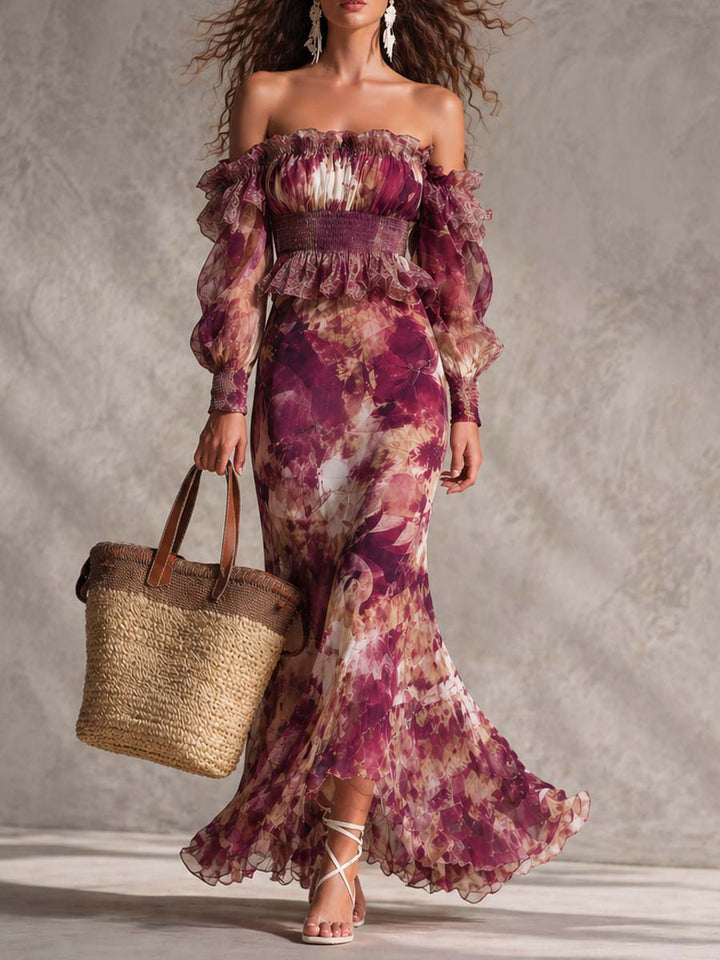 Lyra | Maxi Dress with Floral Print
