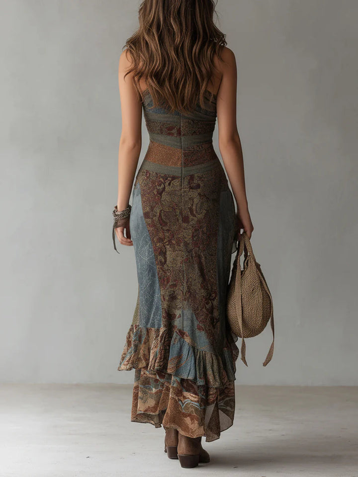 Nelka | One-Shoulder Maxi Dress