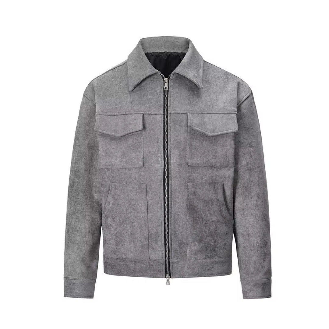 Velmarique™ | Oversized Suede Jacket
