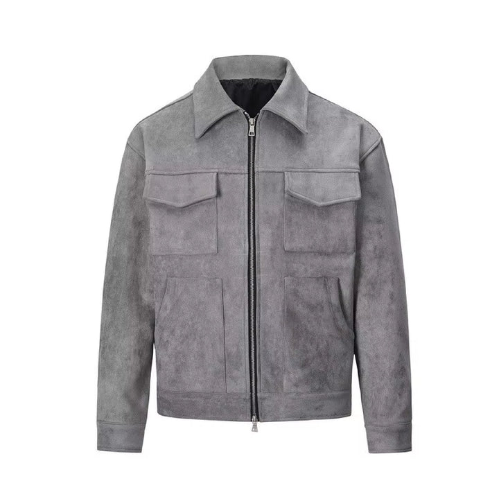 Velmarique™ | Oversized Suede Jacket