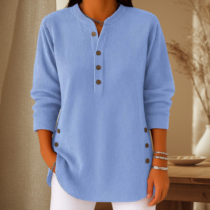 Eden | Button Henley Tunic