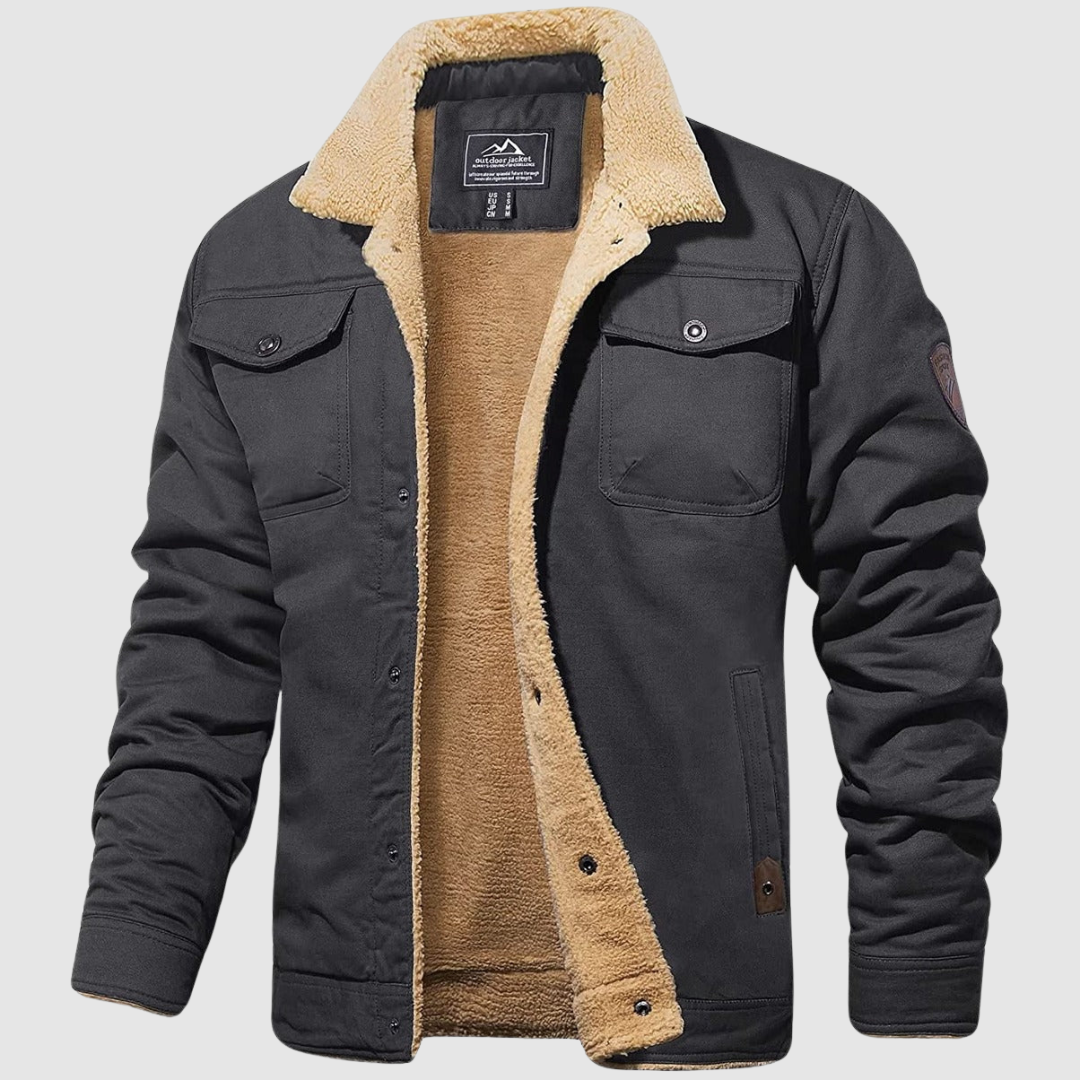 Velmarique™ | Rugged Men's Bomber Jacket