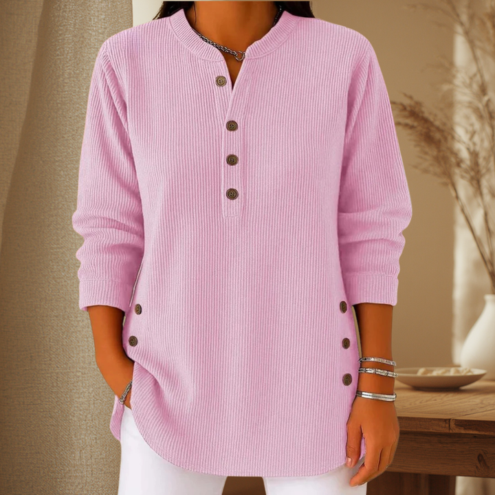 Eden | Button Henley Tunic
