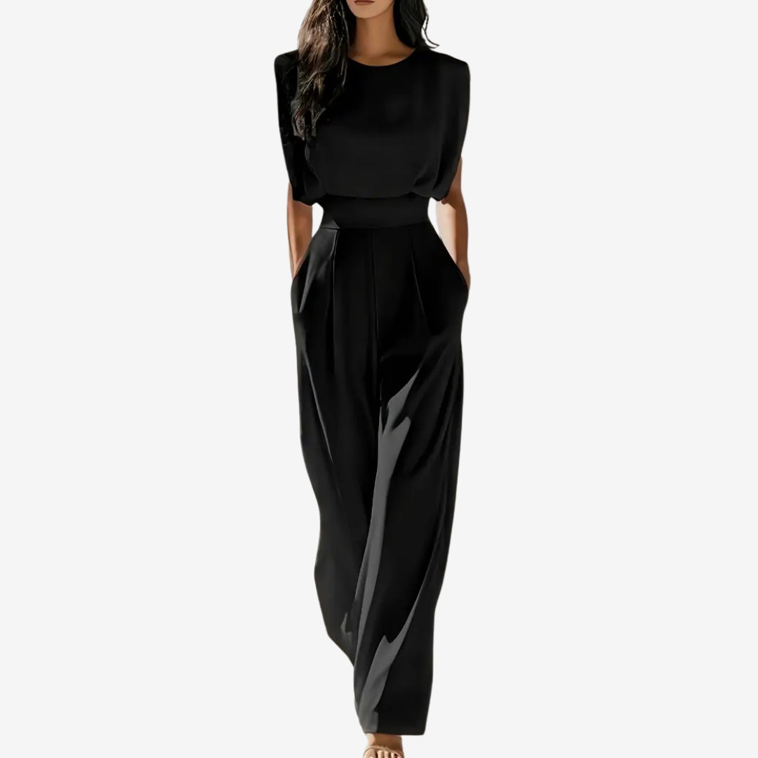 Ariia - Jumpsuit with Belt