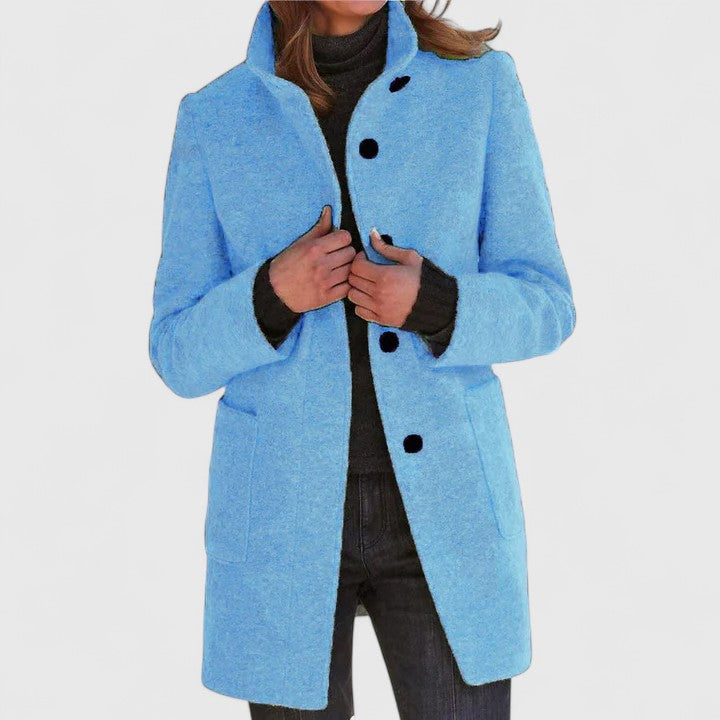 Helen | Elegant Wool Coat for the Cold Season