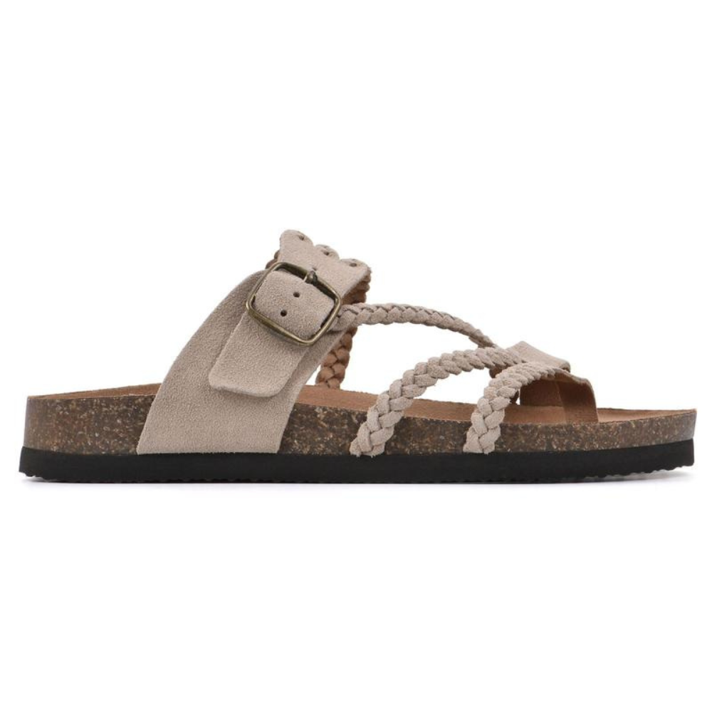 Aurora™ - Anatomical Woven Cork Sandals