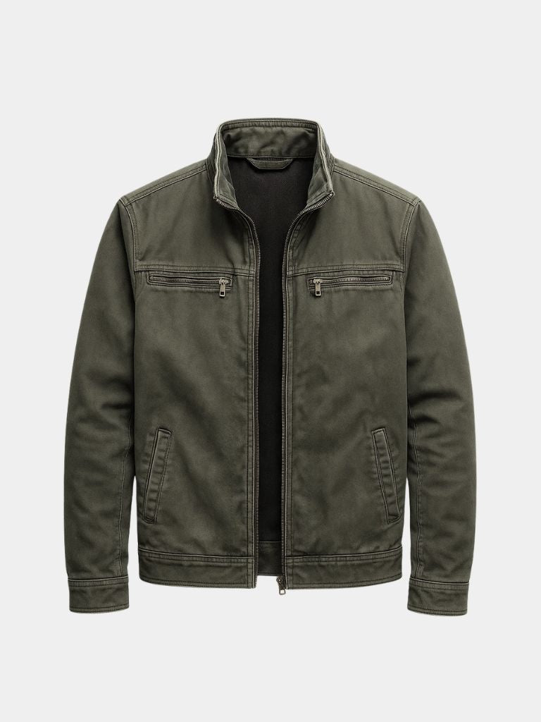 Valmont Vintage Olijfgroene Field Jacket