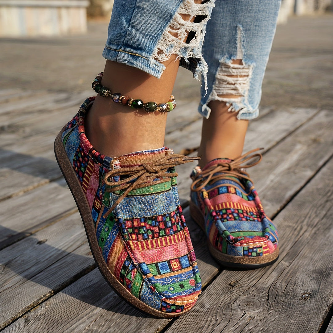 Nova | Colorful Retro Women's Shoes