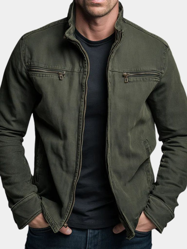 Valmont Vintage Olijfgroene Field Jacket