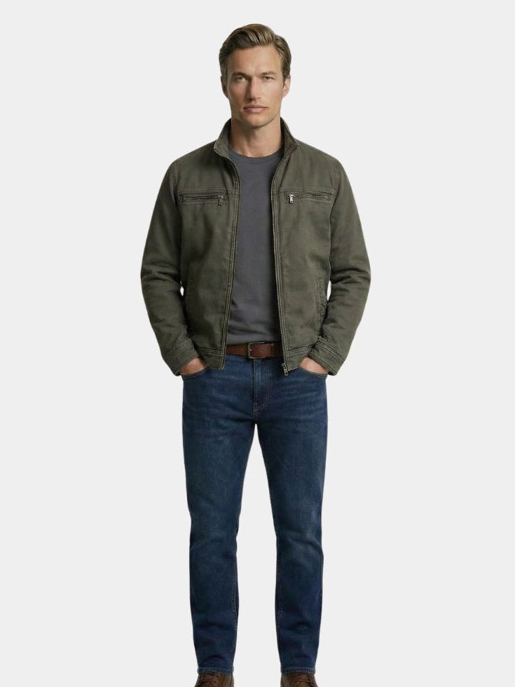 Valmont Vintage Olijfgroene Field Jacket
