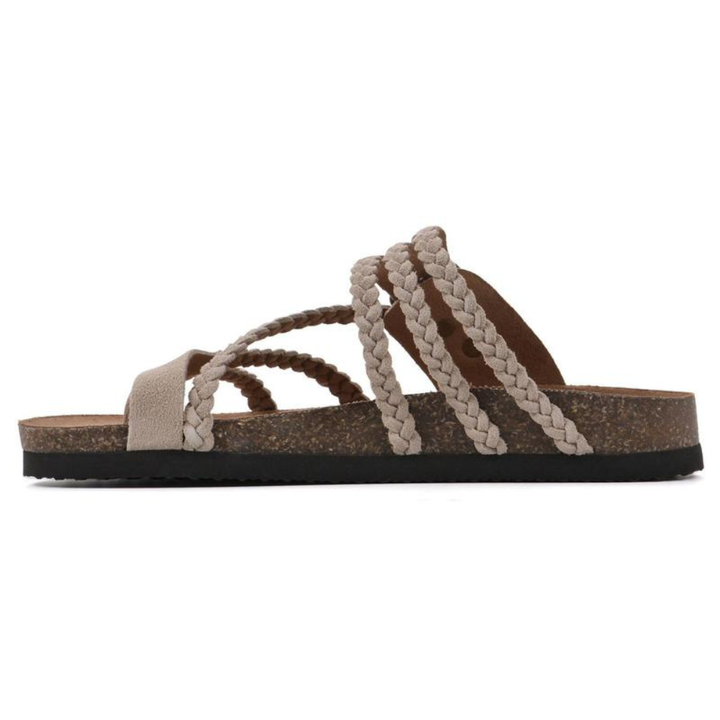 Aurora™ - Anatomical Woven Cork Sandals