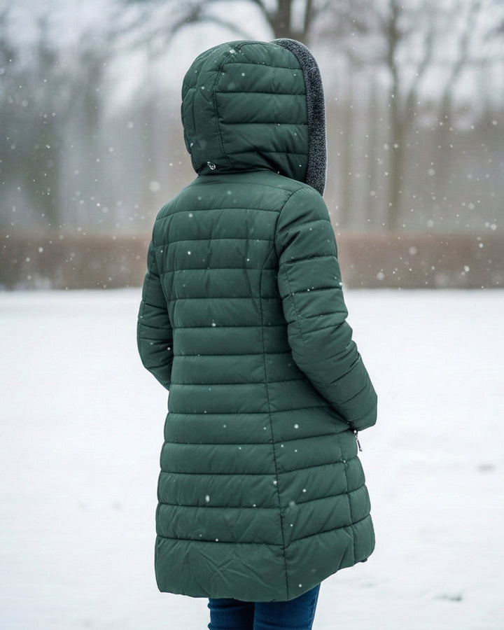 Elena – Padded Winter Jacket with Hood