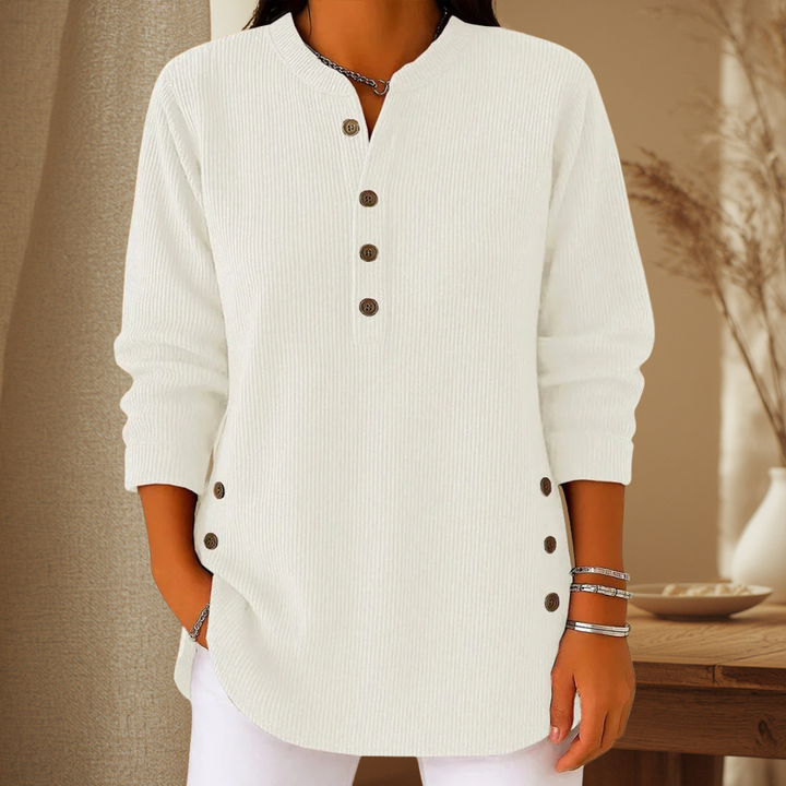 Eden | Button Henley Tunic