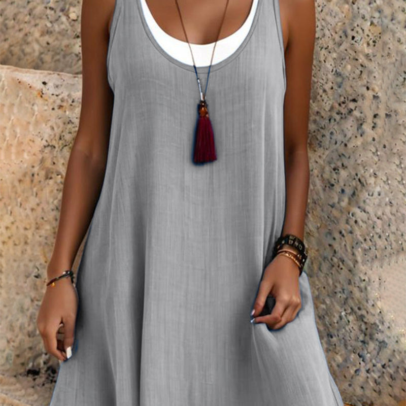 Nella | Sleeveless Two-Piece Dress