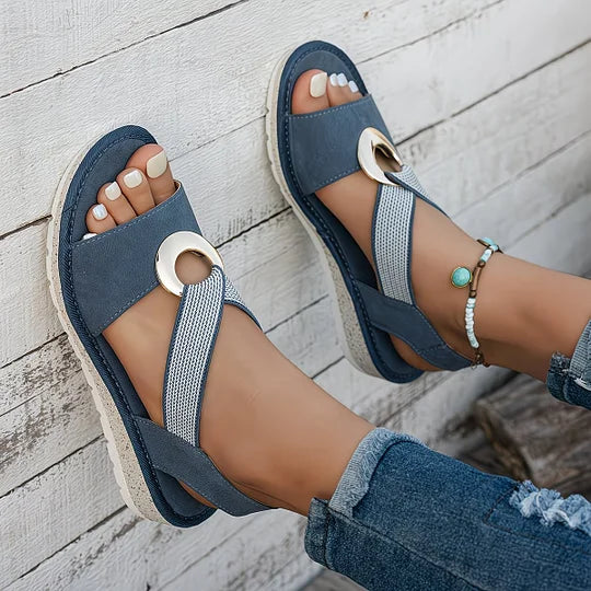 Velmarique™ | Elegant Adjustable Support Sandals