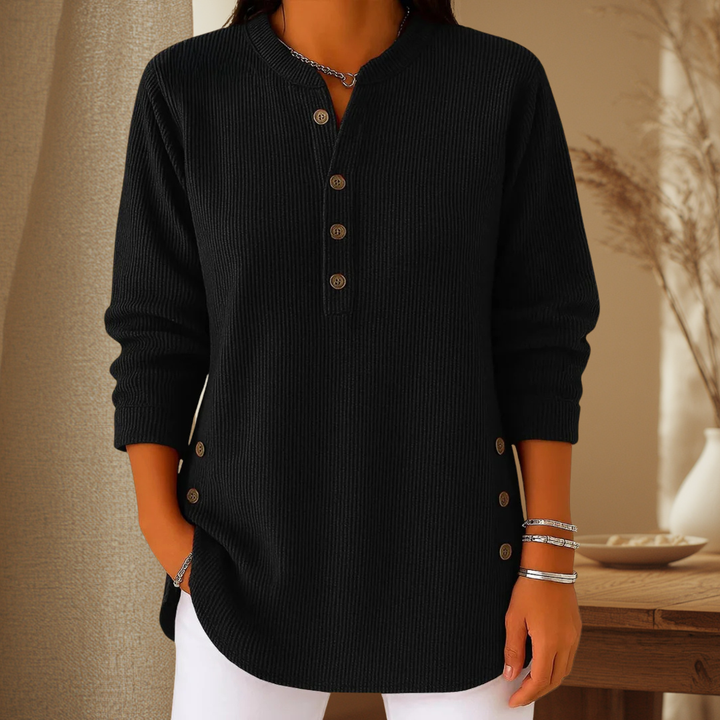 Eden | Button Henley Tunic