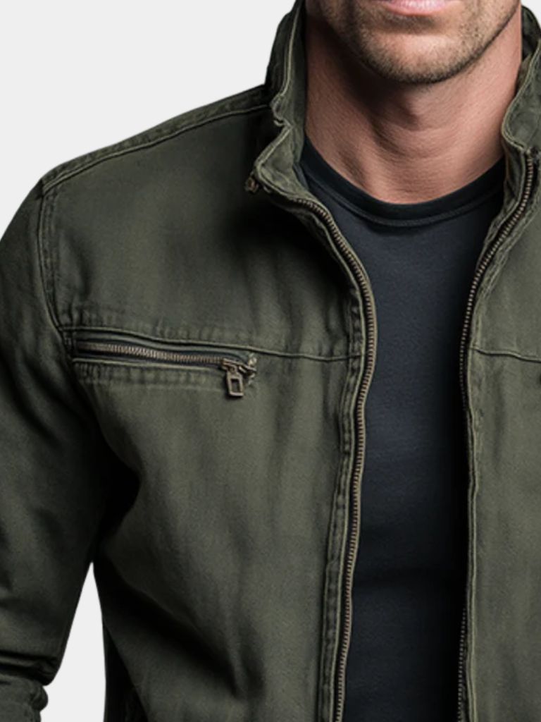 Valmont Vintage Olijfgroene Field Jacket
