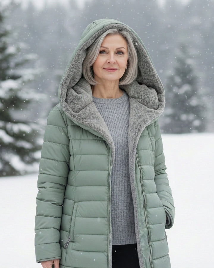Elena – Padded Winter Jacket with Hood