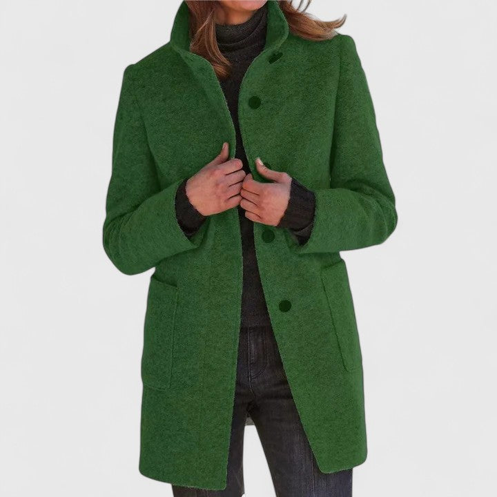 Helen | Elegant Wool Coat for the Cold Season