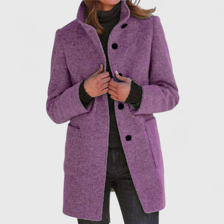 Helen | Elegant Wool Coat for the Cold Season