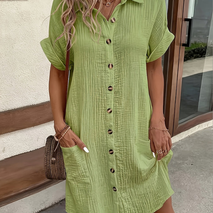 Elise | Casual Shirt Dress
