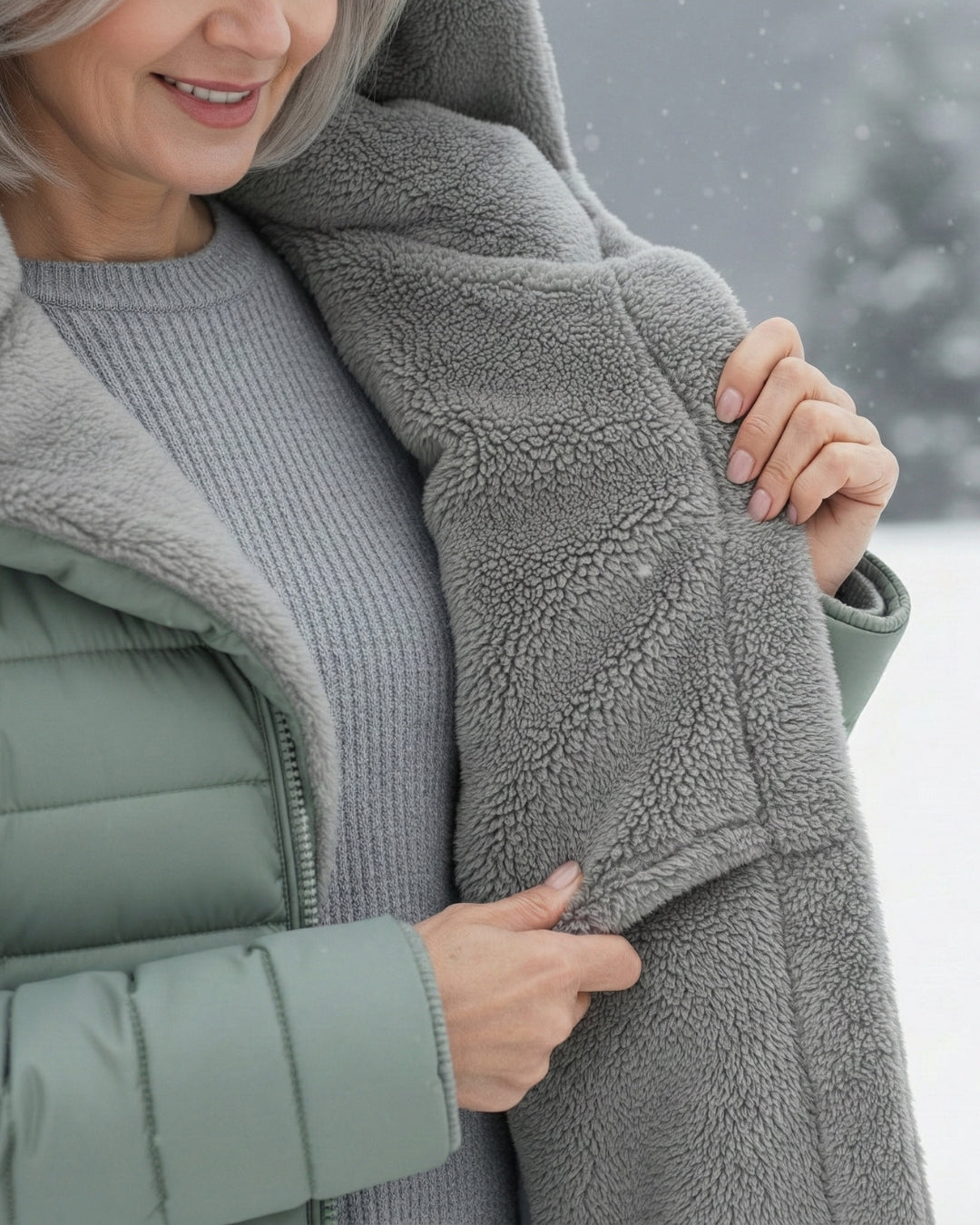 Elena – Padded Winter Jacket with Hood