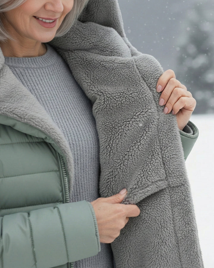 Elena – Padded Winter Jacket with Hood
