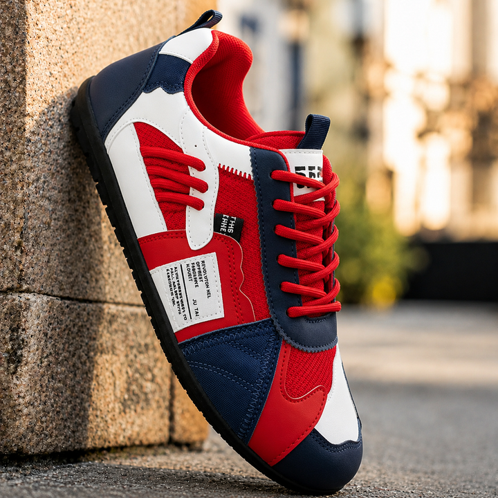 Giovanni | Retro Colour-Block Sneakers