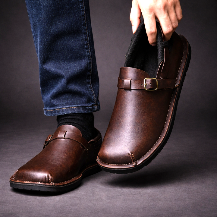 Hazel | Buckle Strap Loafers