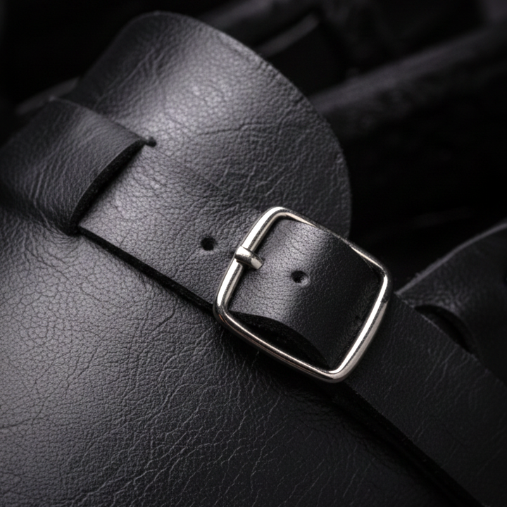 Hazel | Buckle Strap Loafers