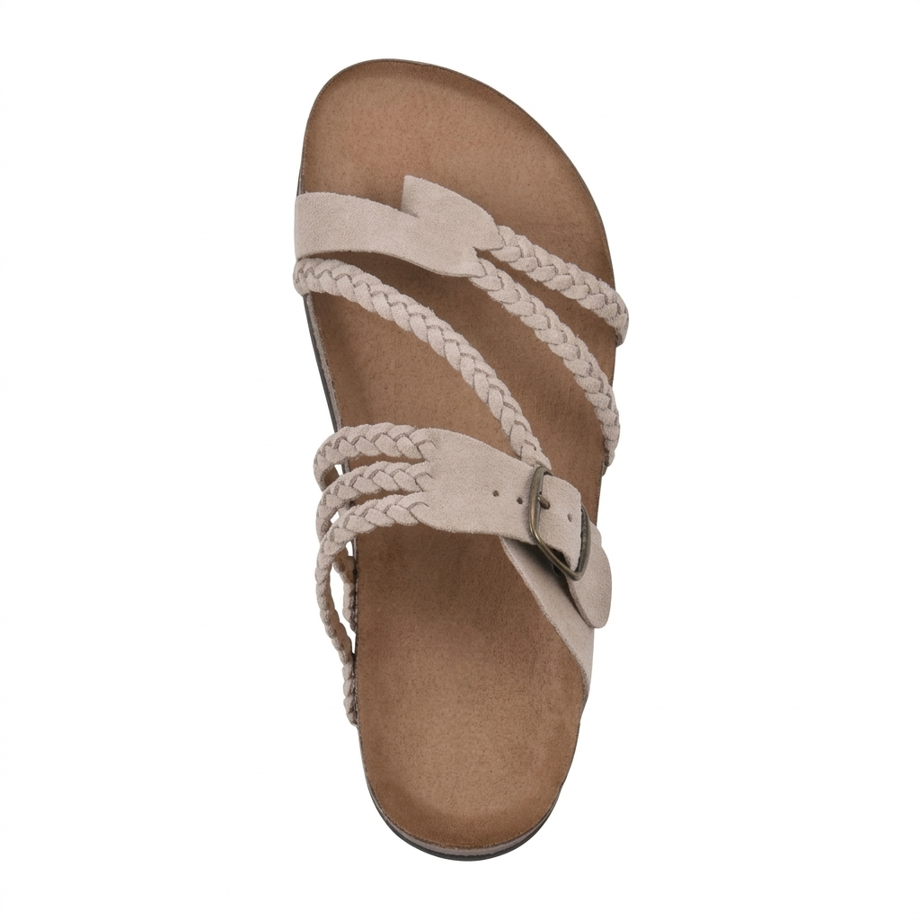 Aurora™ - Anatomical Woven Cork Sandals