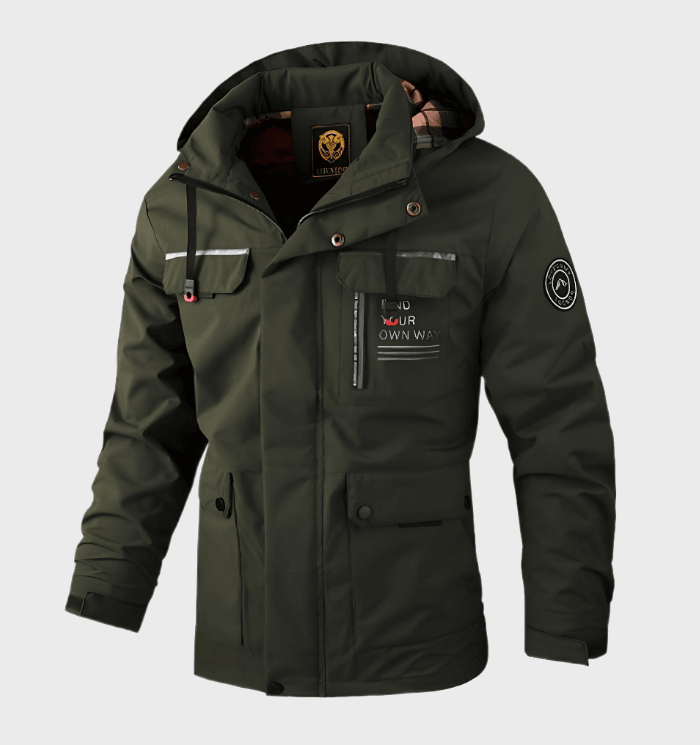 Laluna® |  Getailleerde Heren Winterjas