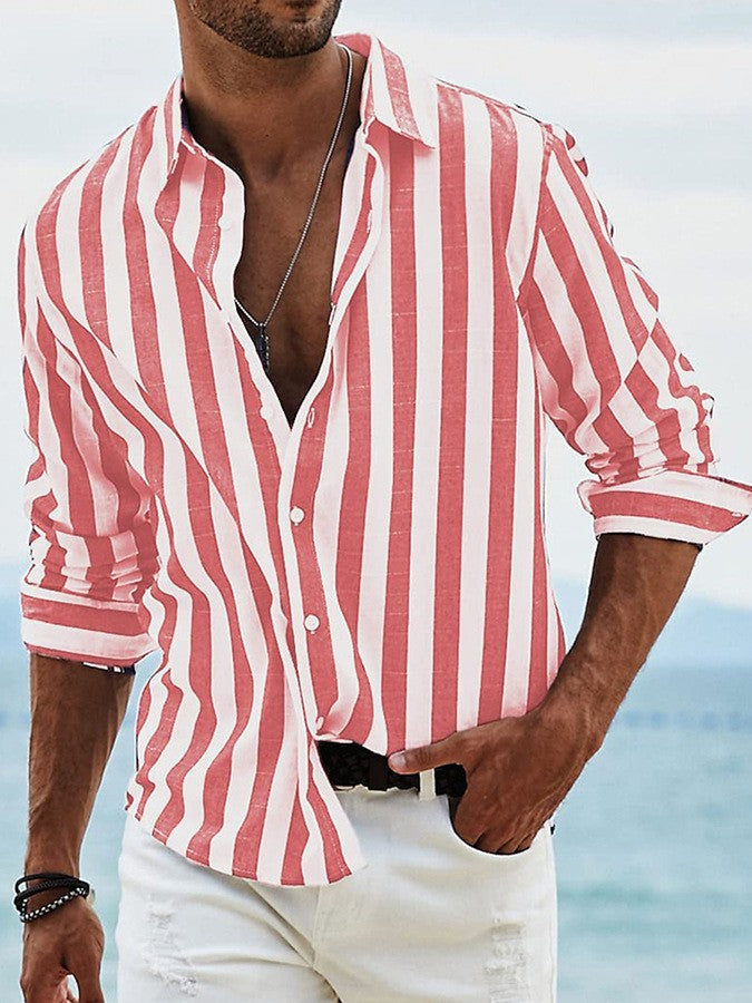 Velmarique™ | Riviera Striped Shirt