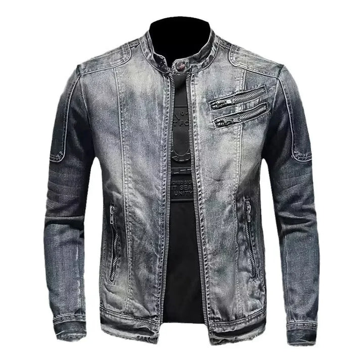 Velmarique™ | Motorcycle Denim Jacket