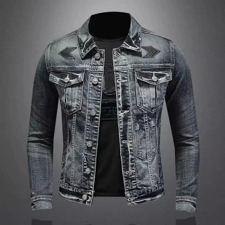 Velmarique™ | Motorcycle Denim Jacket