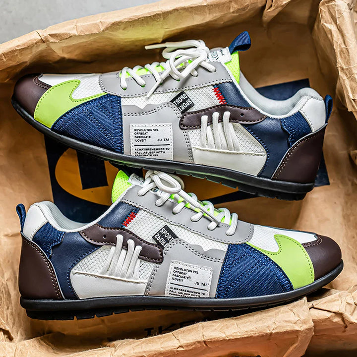 Giovanni | Retro Colour-Block Sneakers