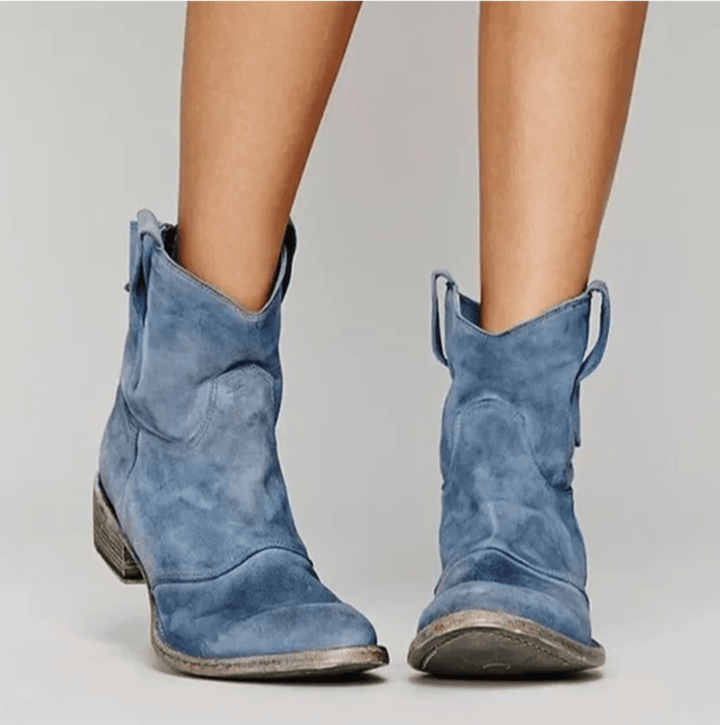Sadie | Western Ankle Boots