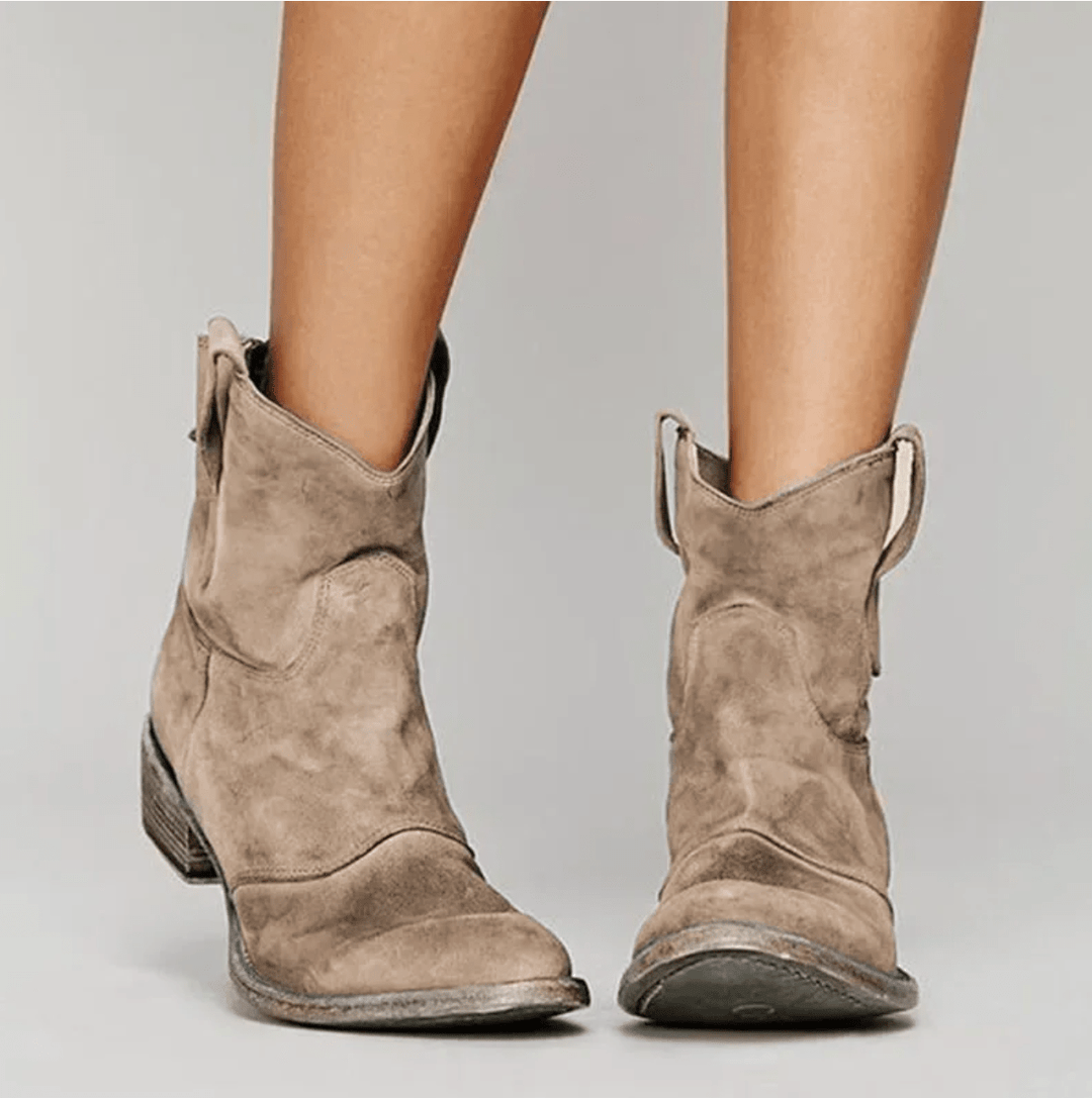 Sadie | Western Ankle Boots