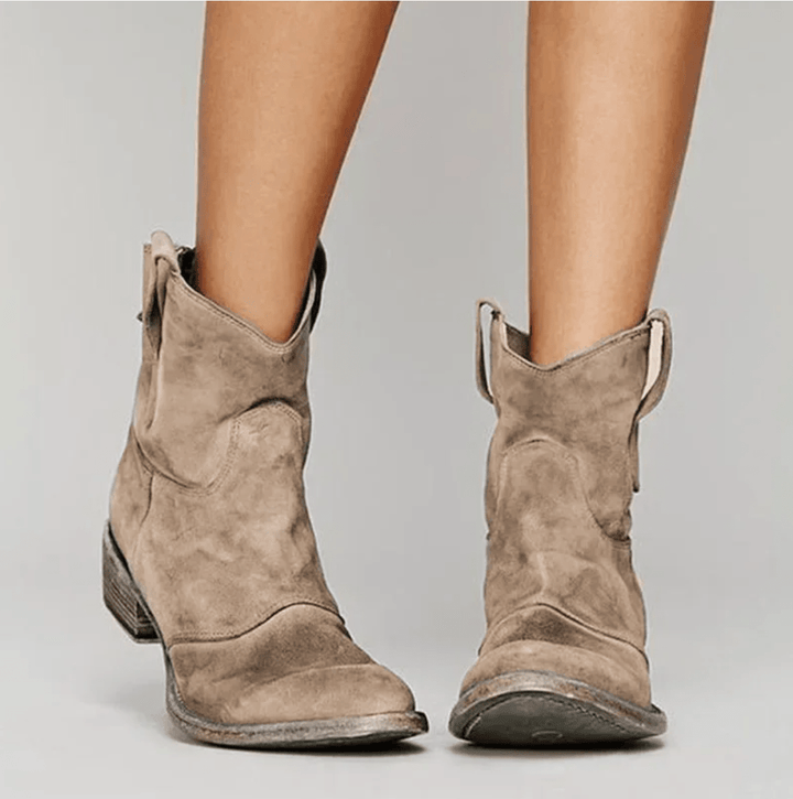 Sadie | Western Ankle Boots