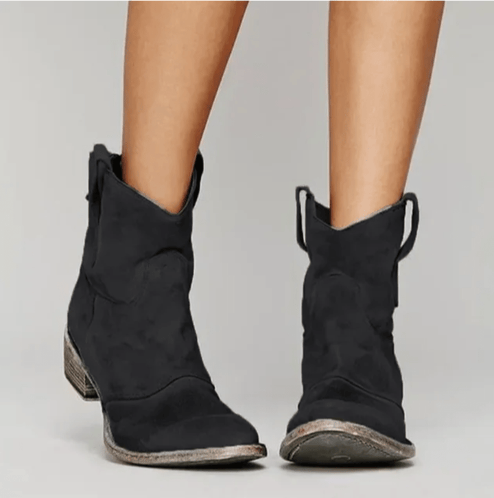 Sadie | Western Ankle Boots