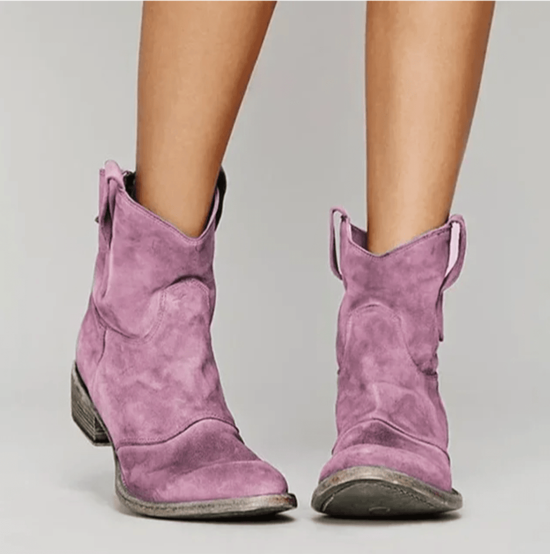 Sadie | Western Ankle Boots