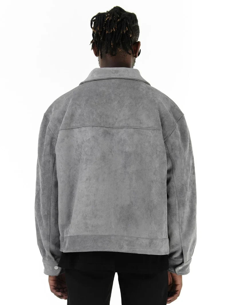 Velmarique™ | Oversized Suede Jacket