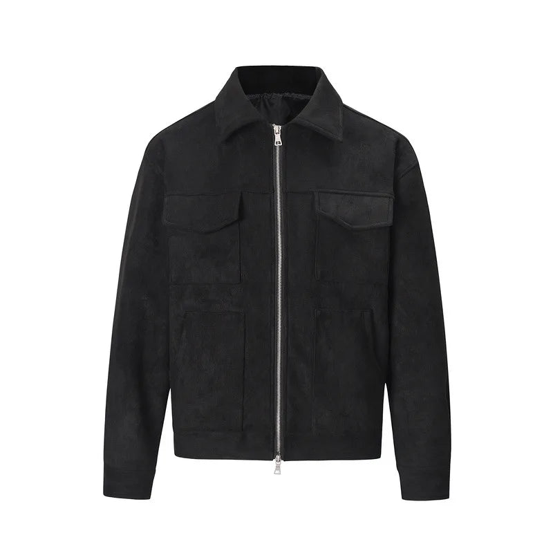 Velmarique™ | Oversized Suede Jacket
