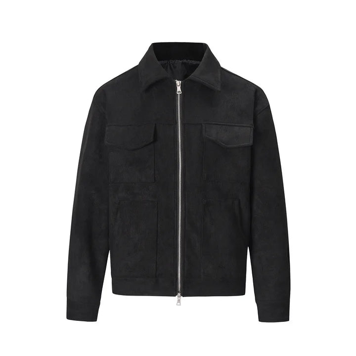 Velmarique™ | Oversized Suede Jacket