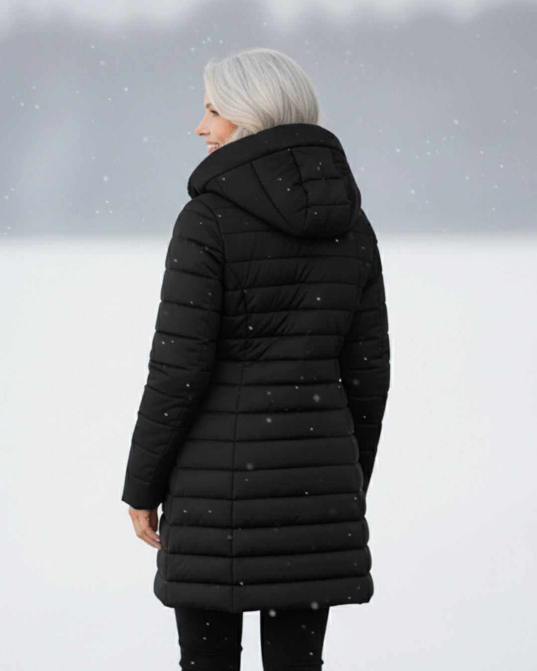 Elena – Padded Winter Jacket with Hood