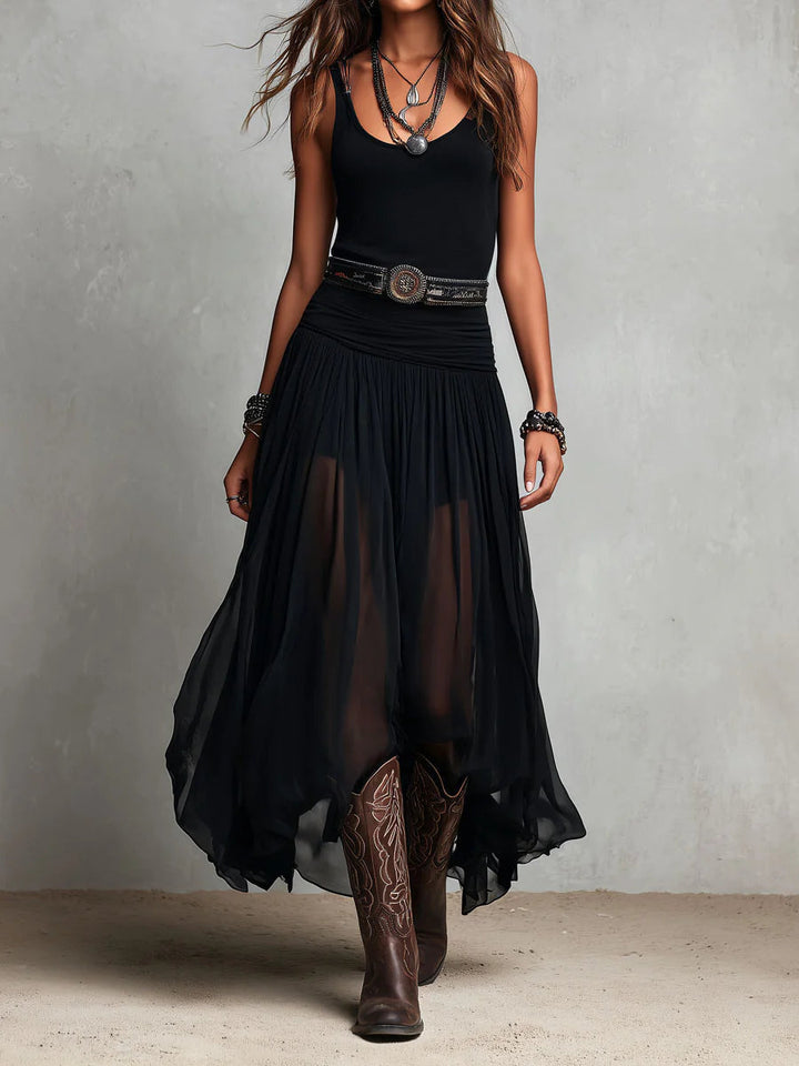 Kaja | Complete with Tulle Maxi Skirt