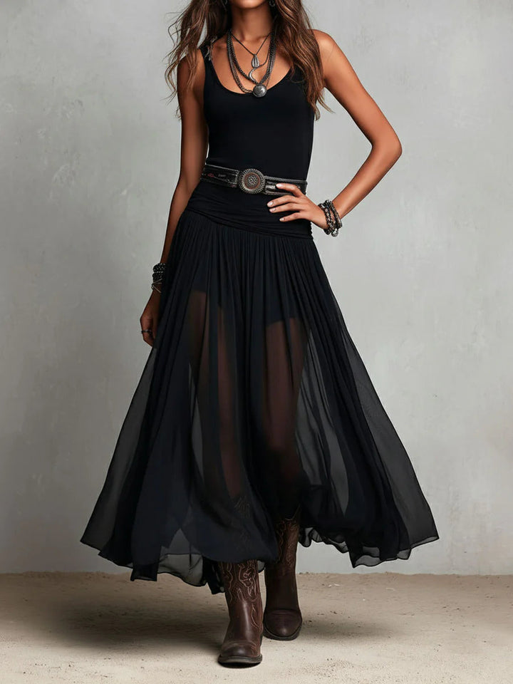 Kaja | Complete with Tulle Maxi Skirt