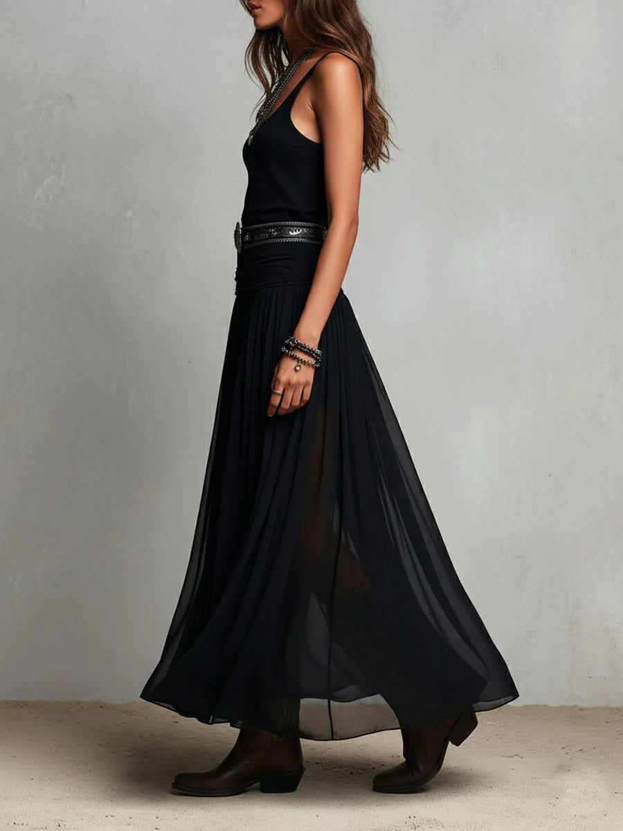 Kaja | Complete with Tulle Maxi Skirt
