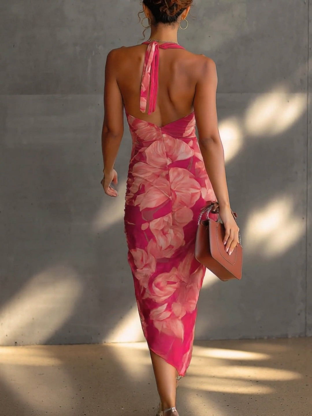 Amelia | Bodycon Dress with Floral Print