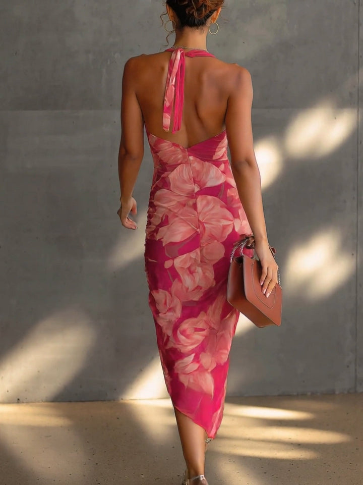 Amelia | Bodycon Dress with Floral Print